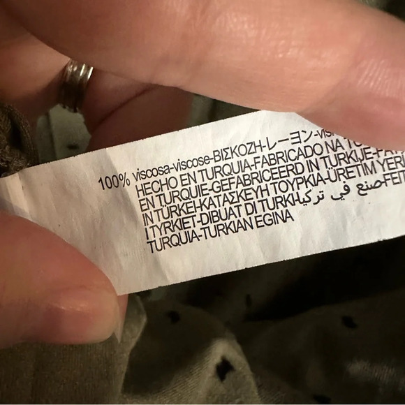 Zara A-line Shift Dress with Key hole front. Size XS - Picture 11 of 12